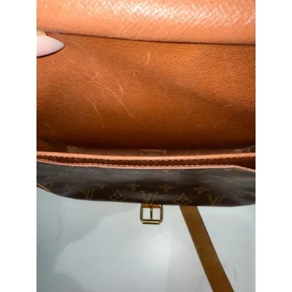 Louis Vuitton Cartouchiere MM Monogram Canvas Crossbody Bag - Picture 4 of 14